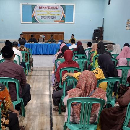 Bantuan Anak Tidak Mampu dan Pencairan Operasional Lembaga Desa