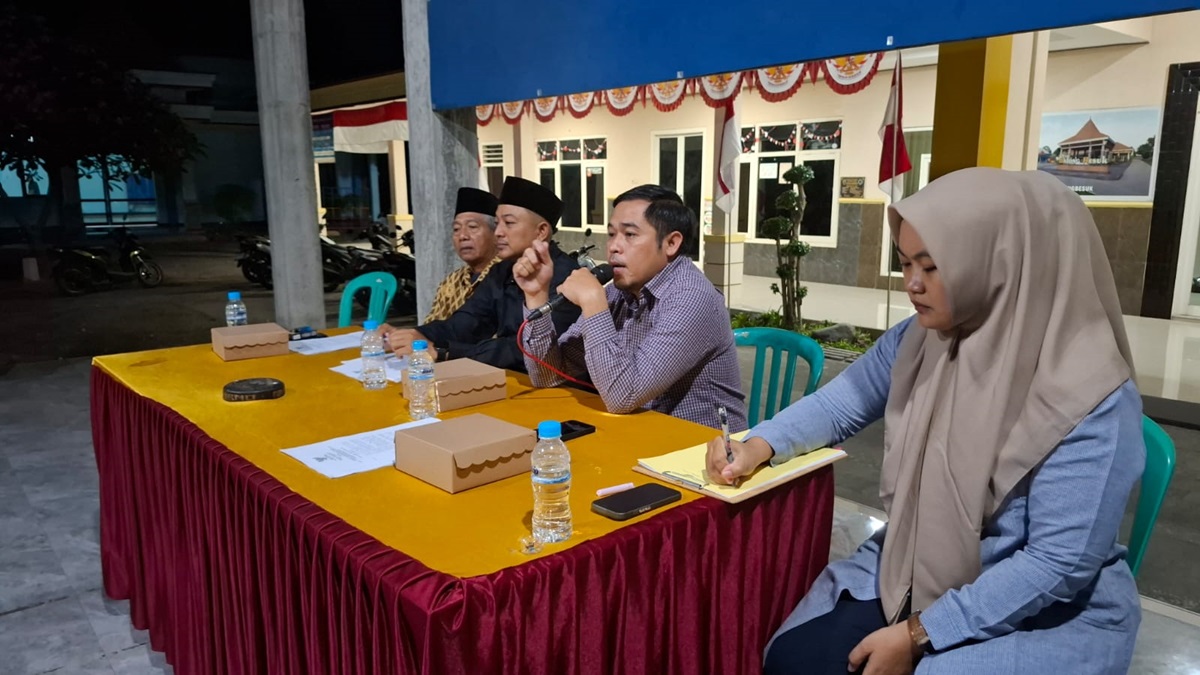 Kepanitiaan Penjaringan Perangkat Desa Terbentuk, Siap Laksanakan Tugas